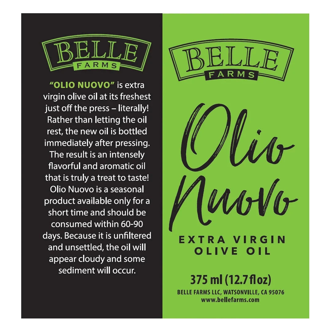 Olio Nuovo, 375 ml - Seasonal Product