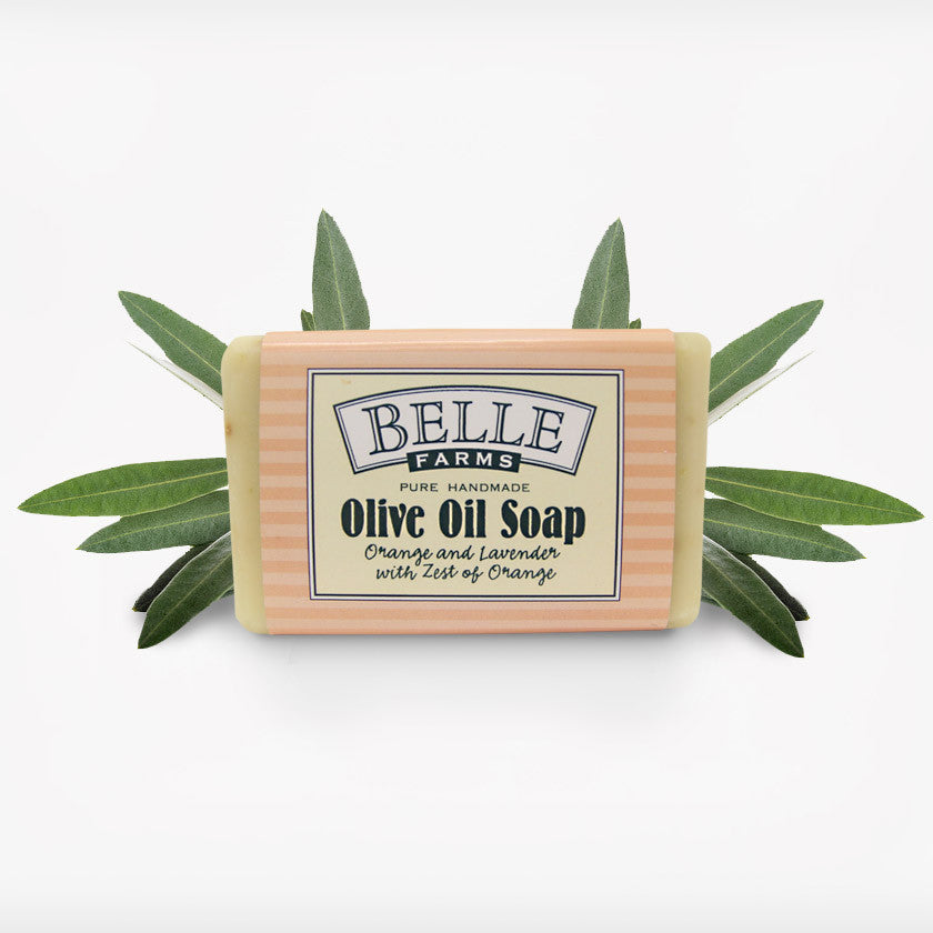 Orange & Lavender Olive Oil Soap